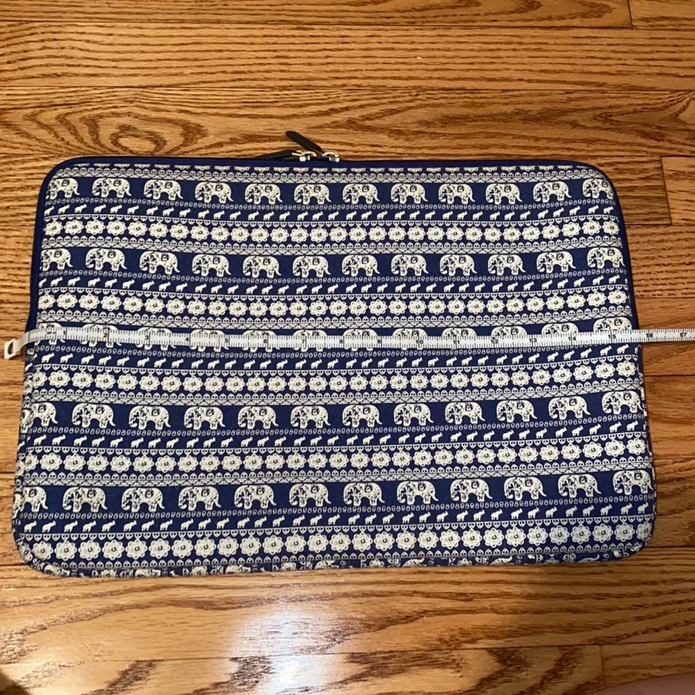15 inch zip up cloth laptop sleeve